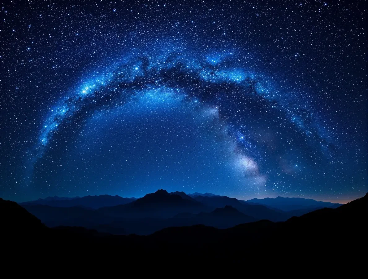 星空与银河景观 - 探花视频